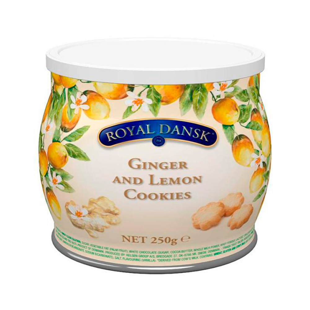 Ginger And Lemon Cookies 250gr